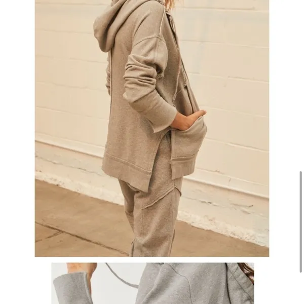 NWT FP Movement Only One Hoodie / Heather Grey - Image 8