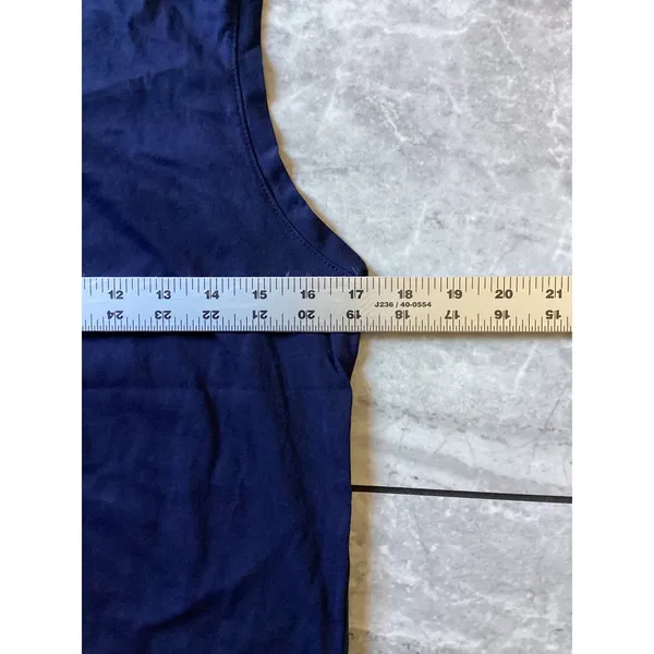 Quince NWOT Navy Blue Cotton Modal Muscle Tank Top Medium LB19638-JDAVN01-26259 - Image 3