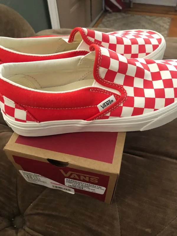Checkered Vans Slip-On - Image 5