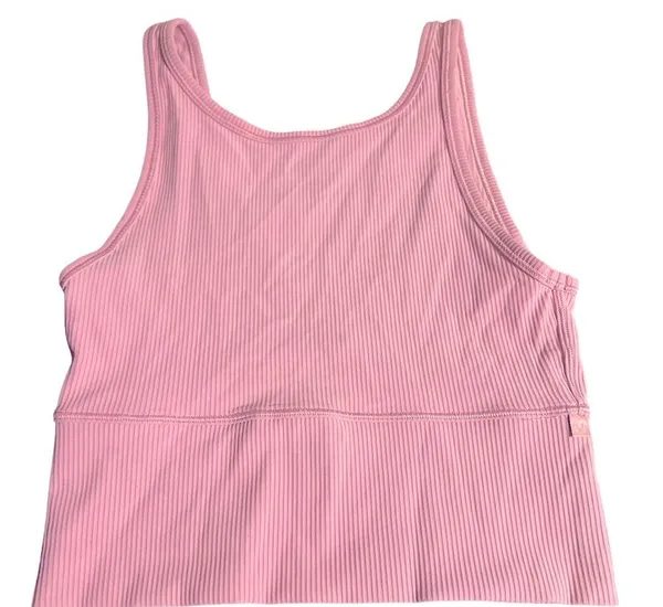Lululemon Power Pivot Ribbed Tank Top pink Size 4 - Image 5