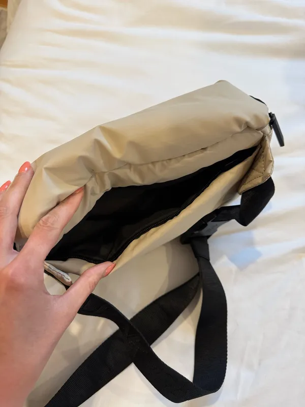 BEIS Calpak Luka Belt Bag Oatmeal - Image 4