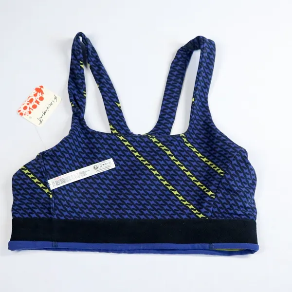 Free People FP Movement Never Better Sports Bra Women S Blue BlackActivewear NWT - Image 11