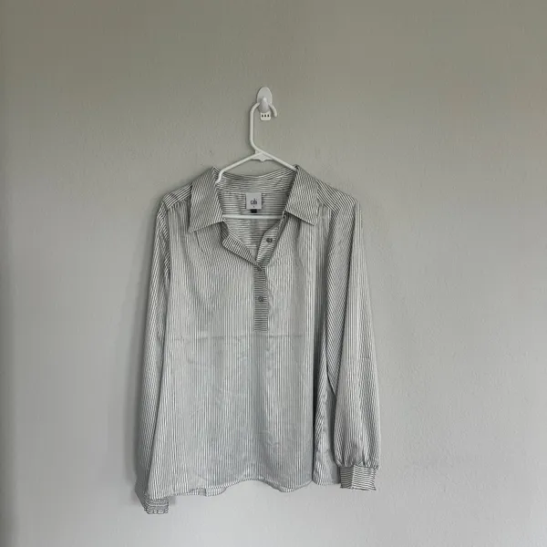 Cabi Striped Blouse Size Large   - Image 2