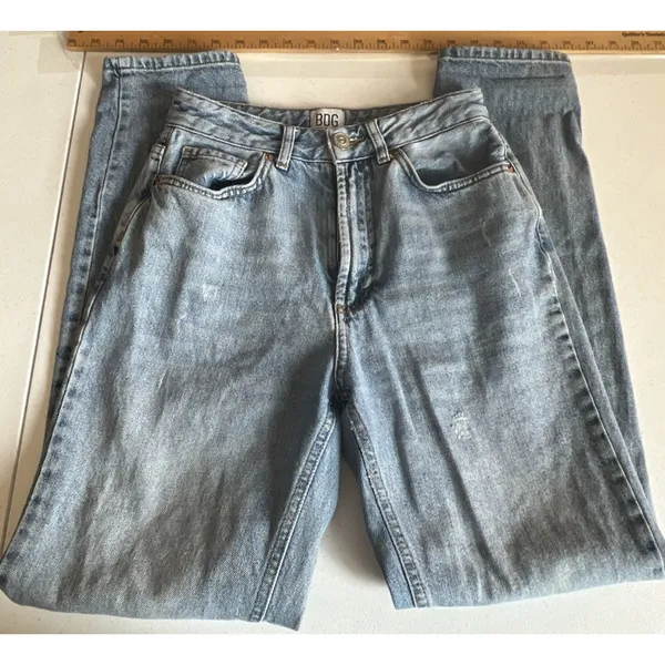 BDG Jeans Women 25 High Rise Mom Baggy distressed Denim Y2K Skater vintage - Image 6