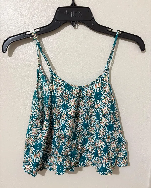 Flower Spaghetti Strap Top Paper Lee - Image 3