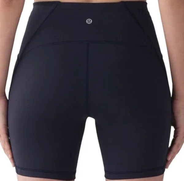 Lululemon Train Times Short 6” inseam Midnight Navy Size 6 Bike Shorts - Image 2