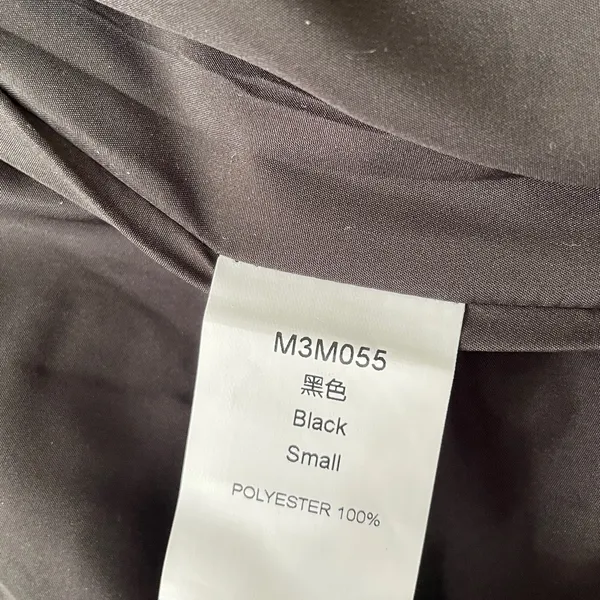 Black puffer vest size small - Image 3
