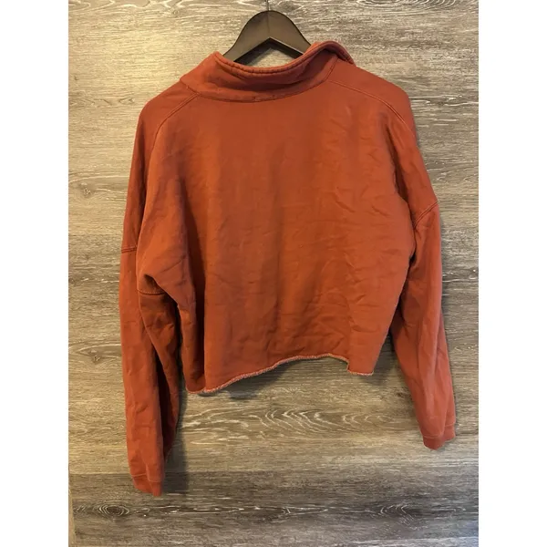 John Galt Sweatshirt Womens One Size Rusty Polo Oversized Lot Brandy Melville M - Image 5