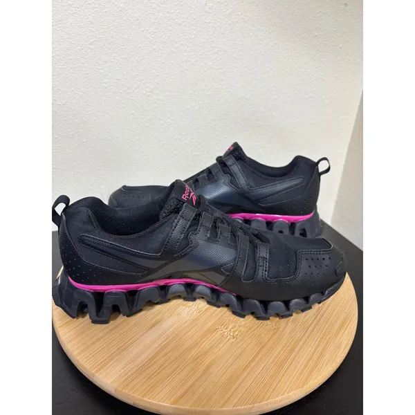 Reebok‎ ZigWild TR 6 Women 10.5 Black Pink ZigTech Trail Running Shoes FX1439 - Image 5