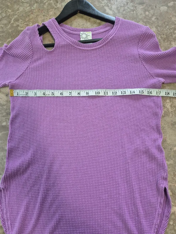 Offline by aerie American Eagle long sleeve cut out detail waffle knit medium - Image 9