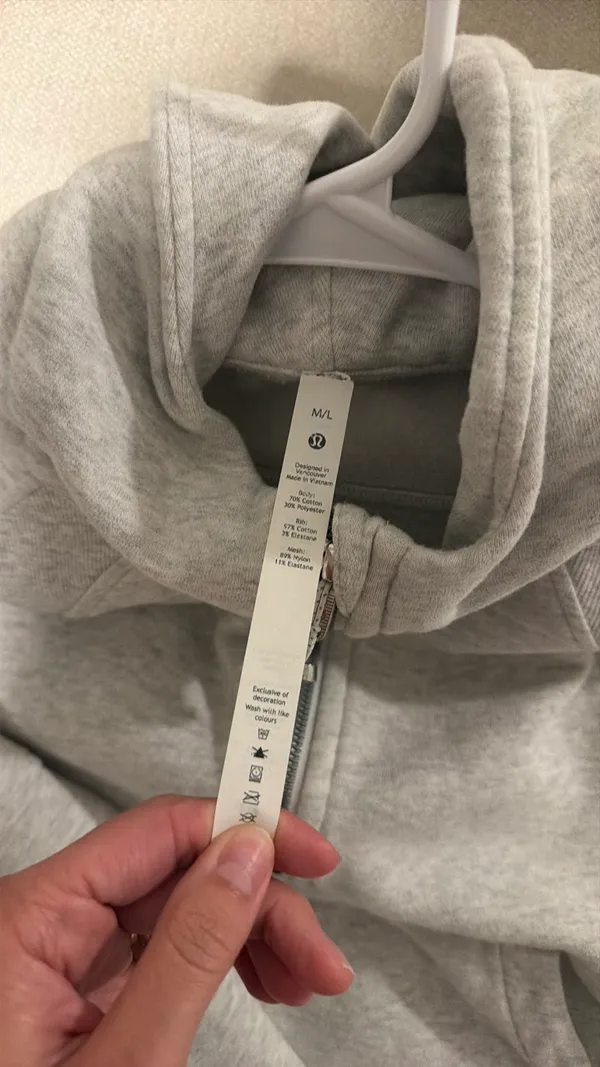 Lululemon Scuba Half-Zip M/L - Image 2