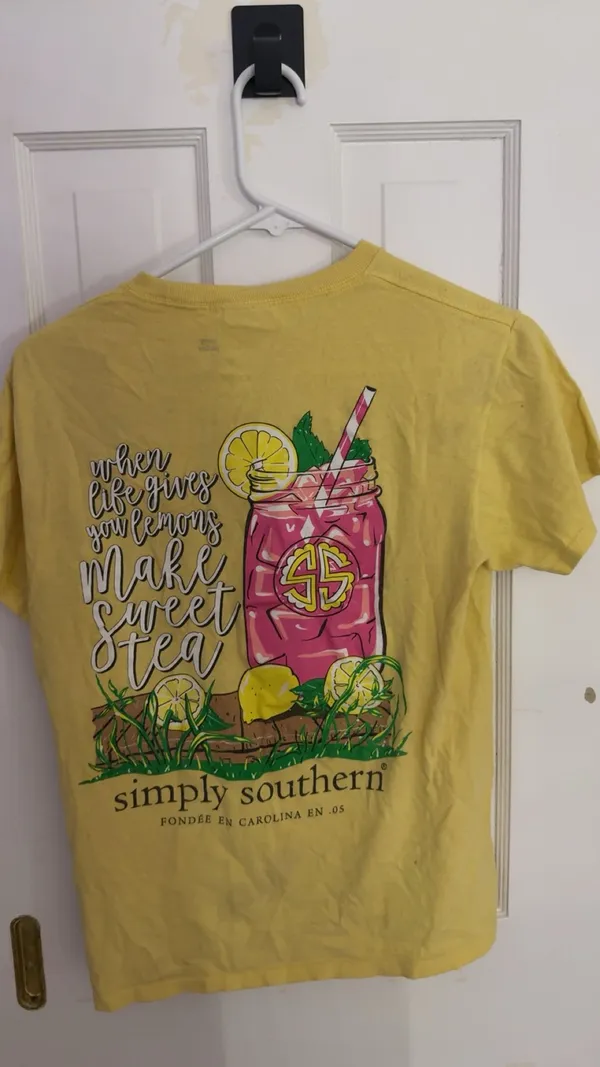 Yellow Simply Southern T-Shirt - Image 2