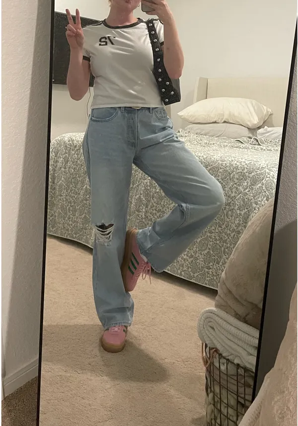 Daily Practice Anthropologie tee White Size M - Image 2
