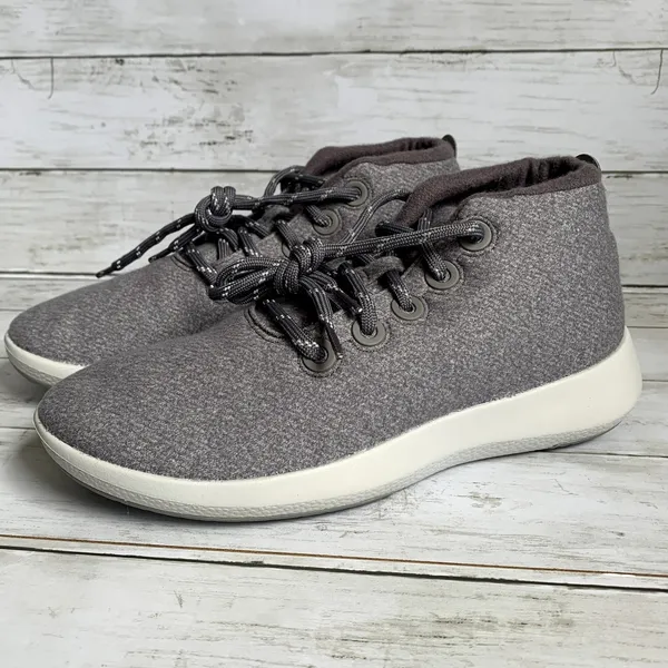 NWB‎ Allbirds Women's Wool Runner-Up Mizzle in Medium Gray - Image 4