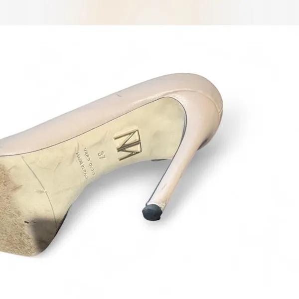 Tamara Mellon Nude Heels Size 6 - Image 5