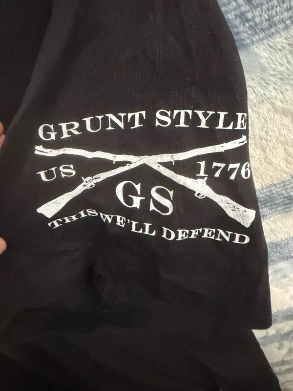 Grunt Style Go Ask Your Mom Men's Graphic T-Shirt Black XL - Image 4