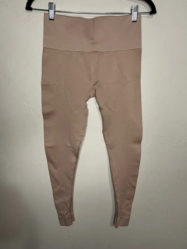 Set Active Sculptflex Mauve Seamless High‎ Waist Seamless Leggings - Image 2