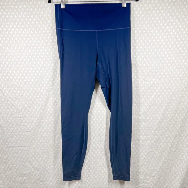 Lululemon Dark Blue Wunder Under High Rise Leggings‎ - Image 2