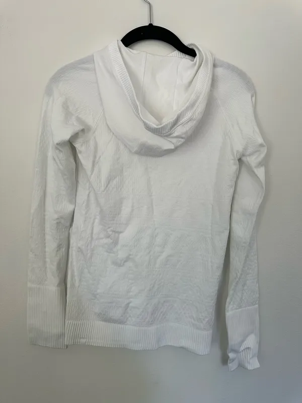 Lululemon Rest Less Hoodie White / White 6 - Image 4