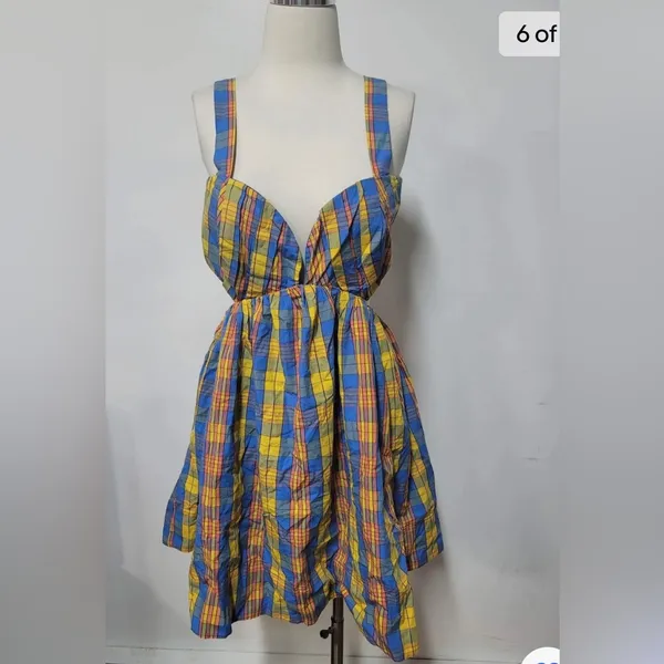 Free People Bridget Mini Dress Size L - Image 6