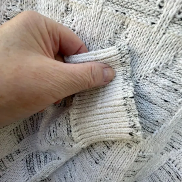 VTG Tony Lambert size XL woven pattern sweater - Image 3