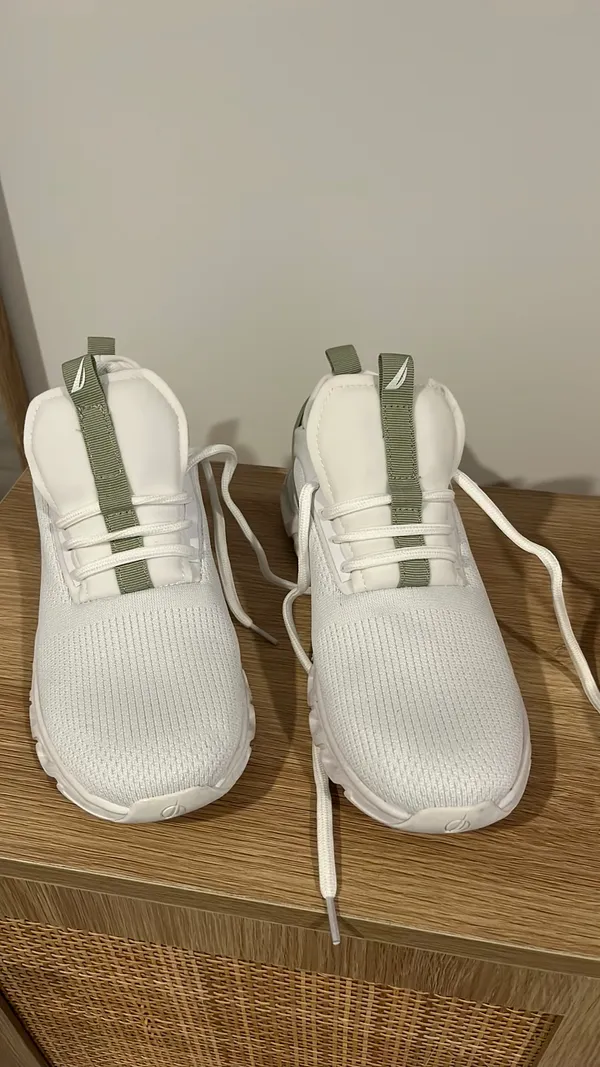 Nautica White Sneakers - Image 2