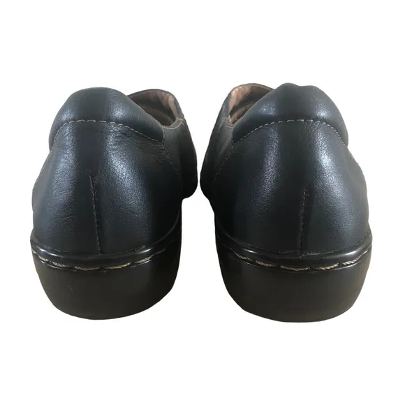Clarks Navy Blue‎ Evianna Comfort Loafer Shoes 8 - Image 5
