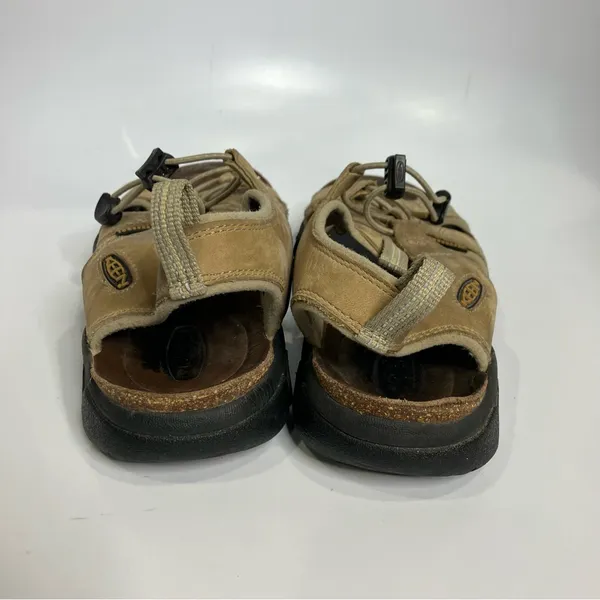 Keen Sarasota sandals tan‎ leather women’s size 8.5 casual summer hiking outdoor - Image 4