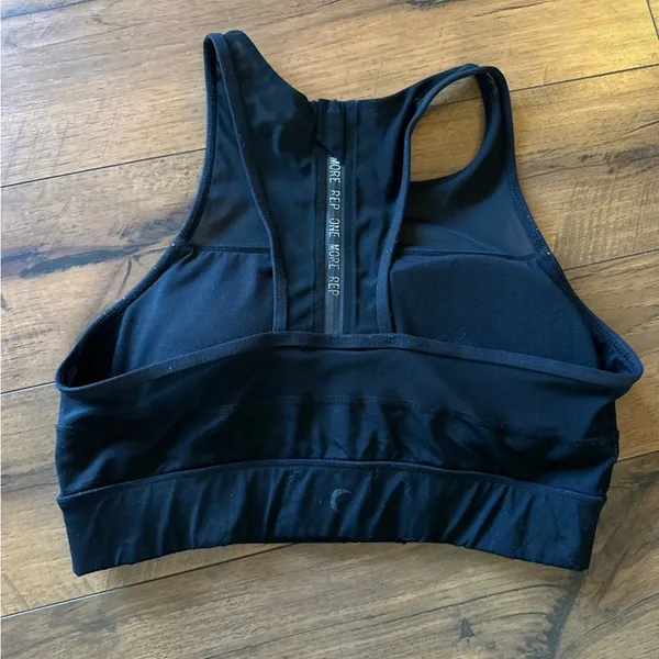 Zyia Black Sports Bra - Image 2