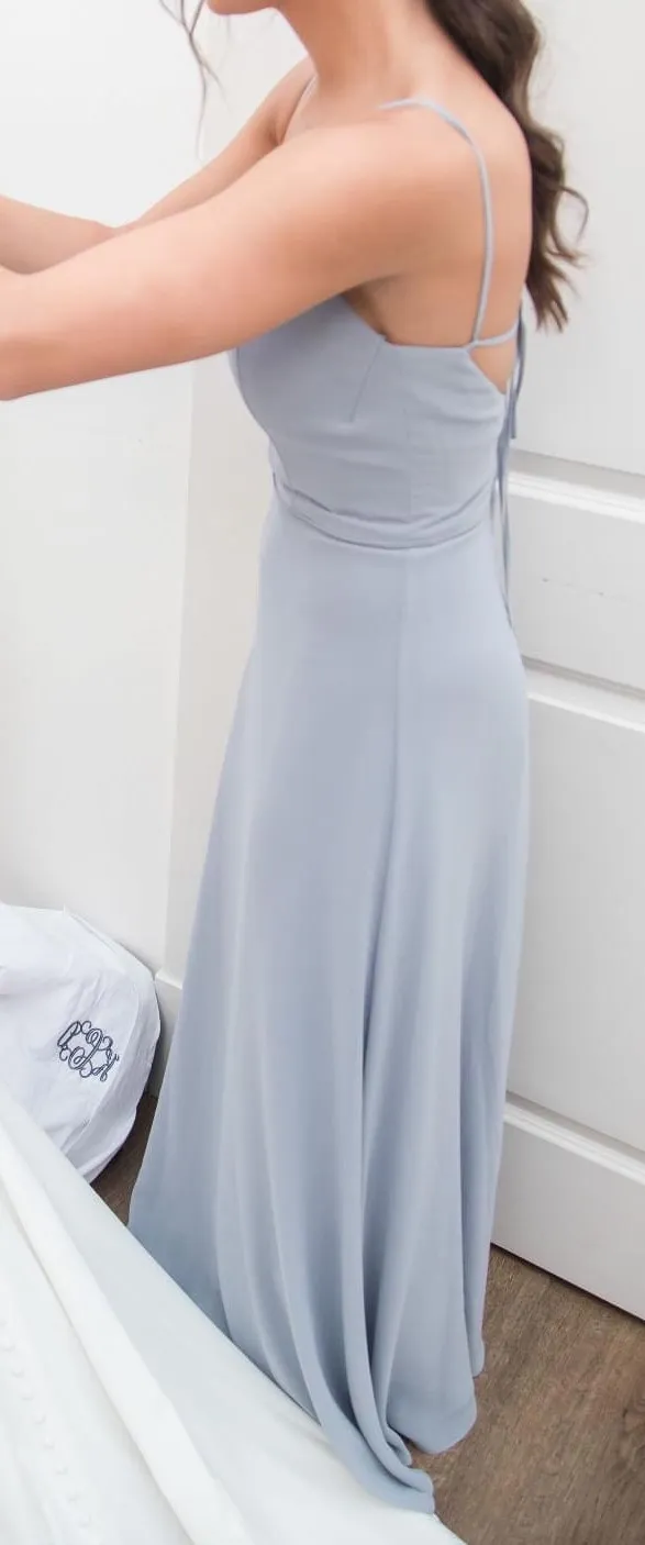 Dusty Blue Formal Dress Size 2 - Image 2
