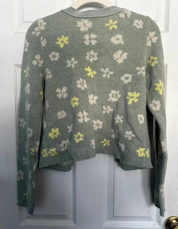 American Eagle Floral Cardigan - Image 3