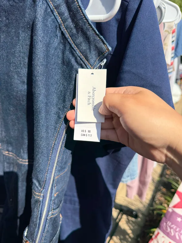 Abercrombie Jean Jumpsuit - Image 3
