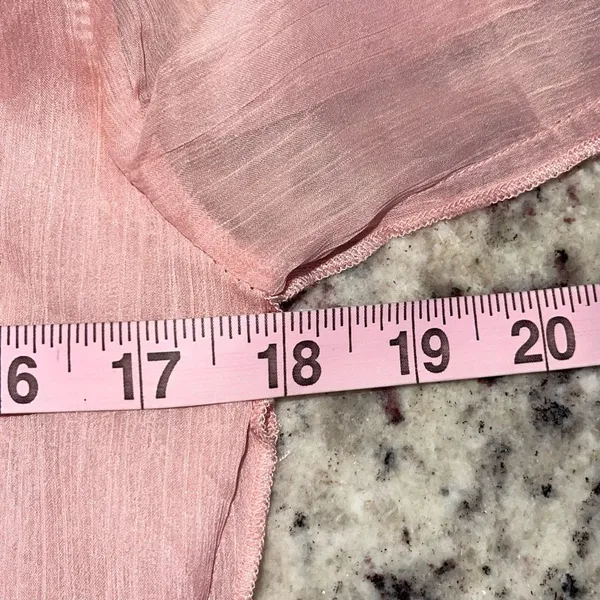 BUBISH Revolve Charlotte Sheer Maxi‎ Dress in Blush Size Medium - Image 9