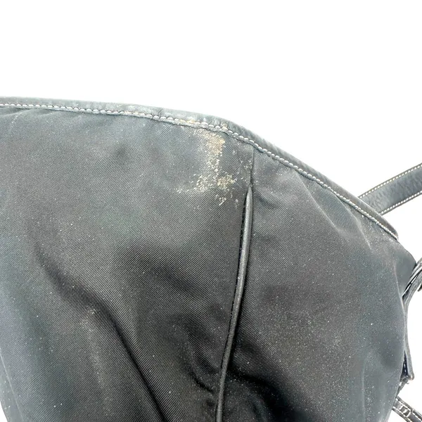 Coach‎ Black Handbag Purse Shoulder Bag Tote Buckled Straps Worn Needs Love - Image 9