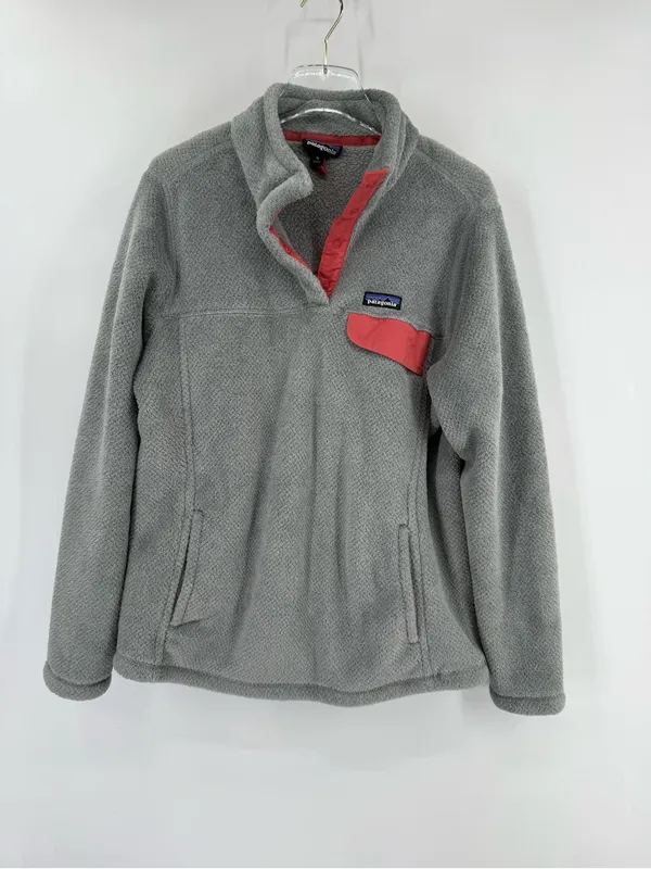 Patagonia Re-Tool Snap T fleece with orange accents‎ size xl - Image 2
