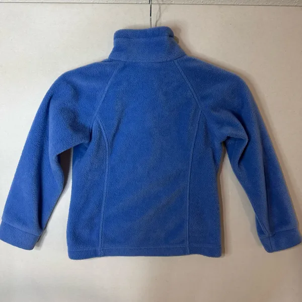 Columbia Fleece Jacket Youth Girls XS 6/7 Blue Full Zip Up Soft Warm Outdoor NEW - Image 11