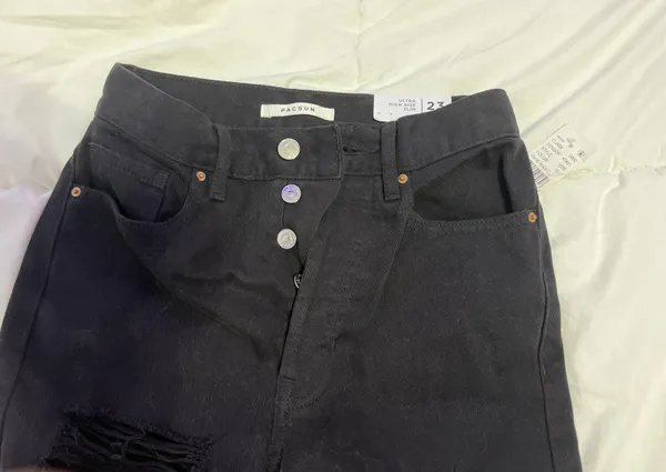 PacSun High Waisted Black Jeans NWT - Image 3