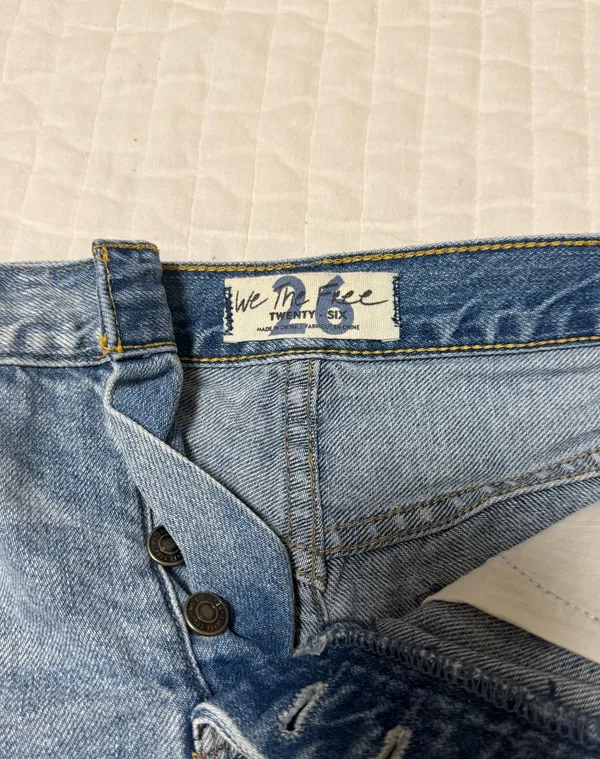 Free People Denim Shorts - Image 3