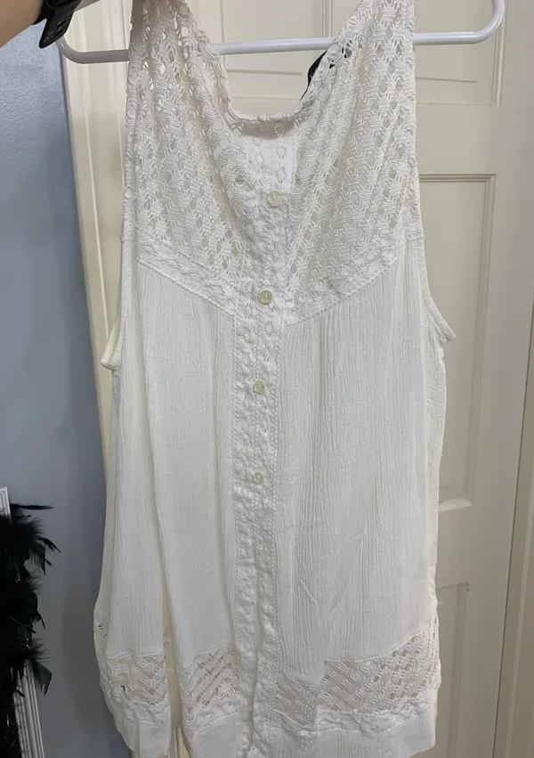 Lynn Ryan Tank Top White Size M - Image 2