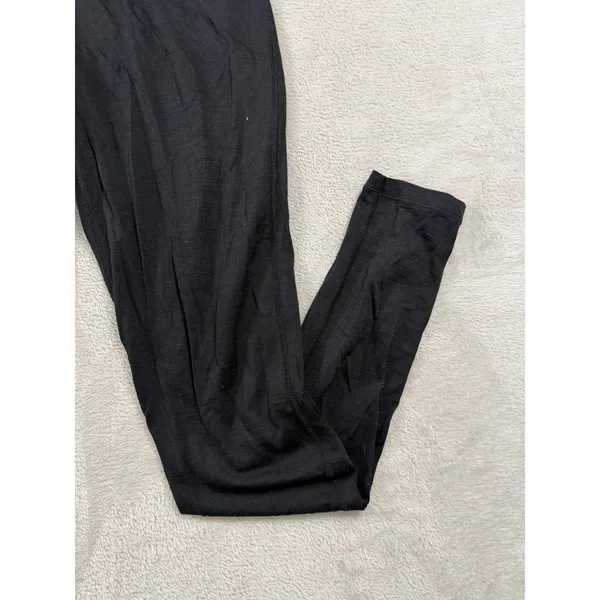 Icebreaker Merino 200 Base Size M Leggings Thermal Pants Black Base Layer - Image 4