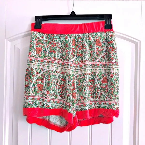 Echo Pajama Shorts Sleepwear Belted Floral Size XL - Image 2