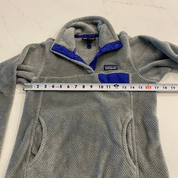 Patagonia Re-Tool Snap-T Pullover Sweatshirt Fleece Size‎ XS - Image 6