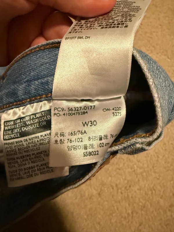 Levi’s 501 Shorts High-Rise - Image 3
