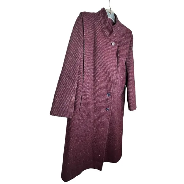 Vintage‎ Bonders Long Wool Coat Size M - Image 4