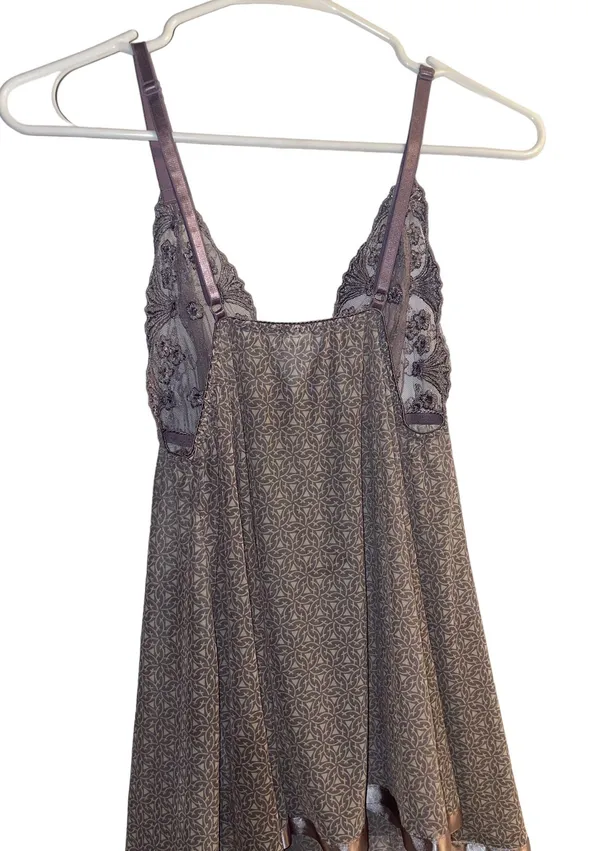 Purple Slip Dress Size L - Image 7