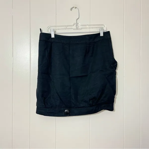 Miss Sixty Italian Made Black Mini Skirt Women’s Size L Vintage Y2K Low Rise - Image 5