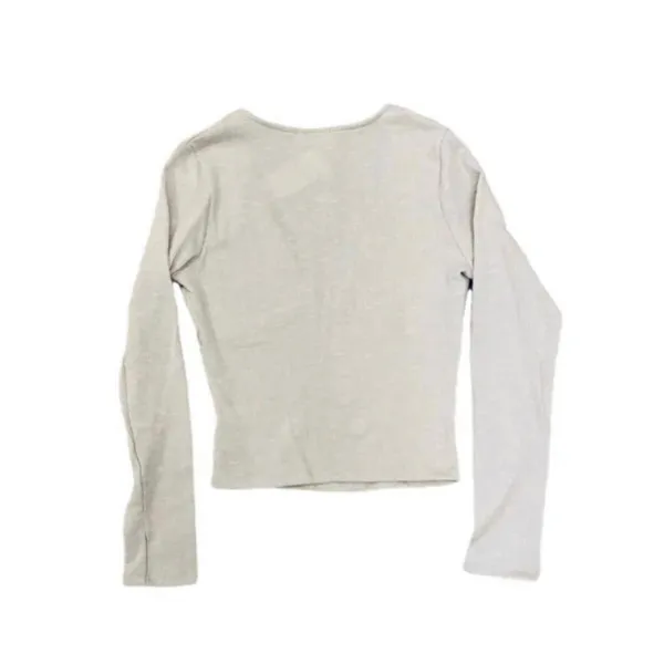 Sage The Label Womens Long Sleeve Top Bohemian Natural Beige Large - Image 4