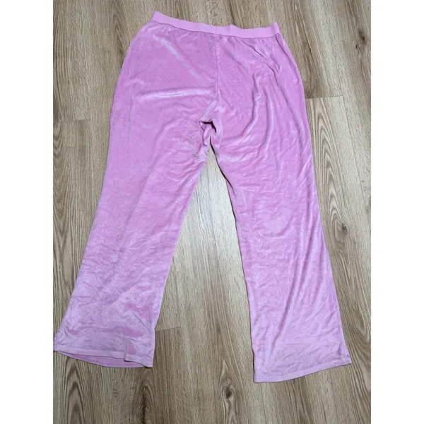 Juicy Couture Women's Pink Sleepwear Pants Size XL‎ - Image 2