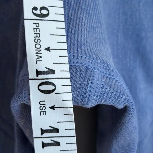 OFFLINE by Aerie Blue Ribbed Seamless High Waisted Leggings Small 0491-5128 - Image 4
