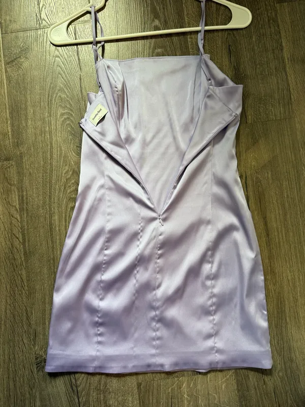 Sunday Best Aritzia Lavender Purple Mini Dress - Image 3